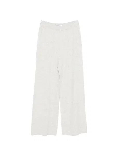 Pantaloni palazzo Iceberg tricotate gri