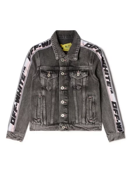 Kurtka jeansowa dziecięca Off-white biała
