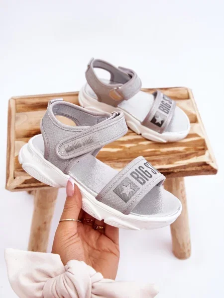 Sandale copii Big Star Shoes gri