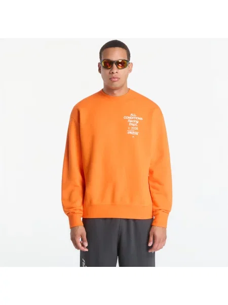 Bluza Nike ACG Tuff Fleece Dri-FIT Crew-Neck Sweatshirt Safety Orange/ White S biała