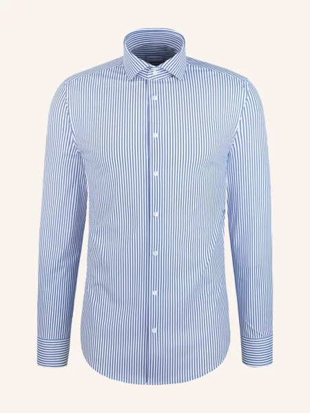 Seidensticker Koszula Sportowa O Kroju X-Slim Fit blau niebieska
