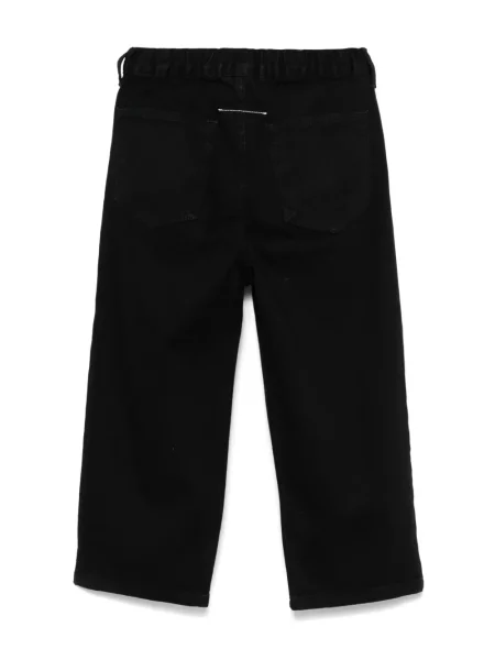 Jeansy dziecięce Mm6 Maison Margiela czarne