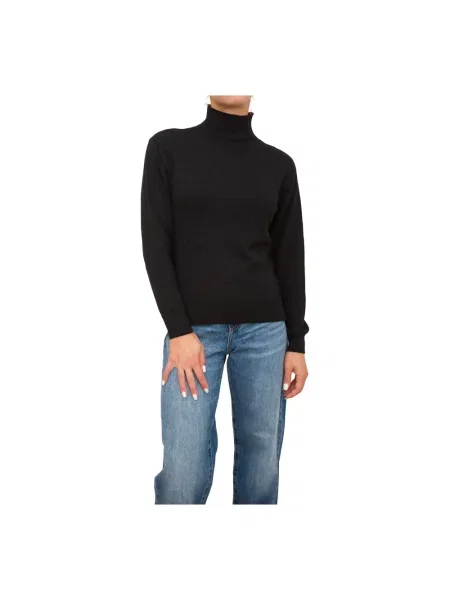 Sweter Armani Exchange z kaszmiru z logo czarny