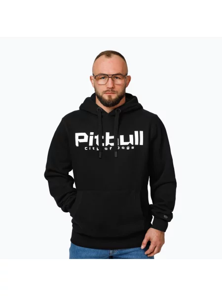 Férfi pulóver Pitbull Hooded City Of Dogs black Hooded City Of Dogs fekete