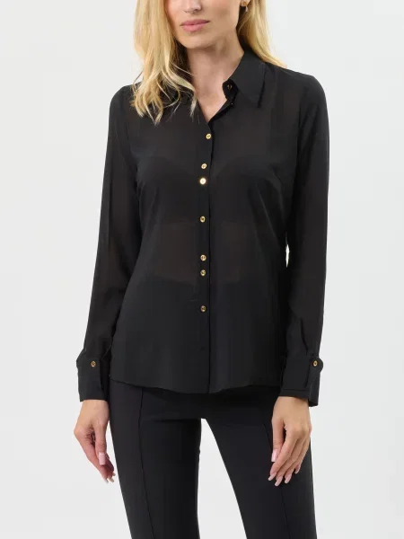 Блуза Elisabetta Franchi чорна