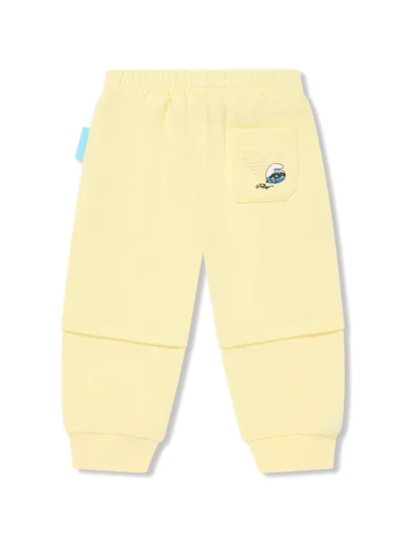 Dětské kalhoty Emporio Armani žluté