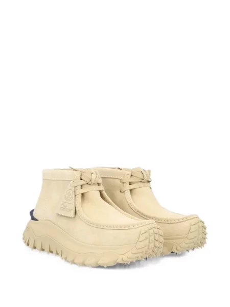Čizmice Moncler od brušene kože