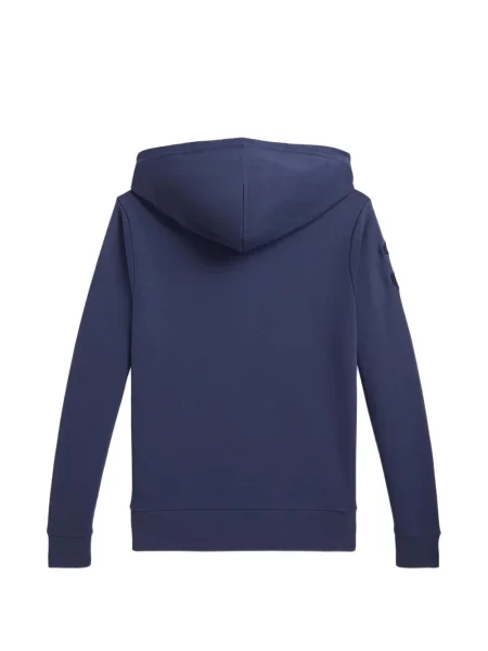Dětska mikina s kapucí Polo Ralph Lauren modrá