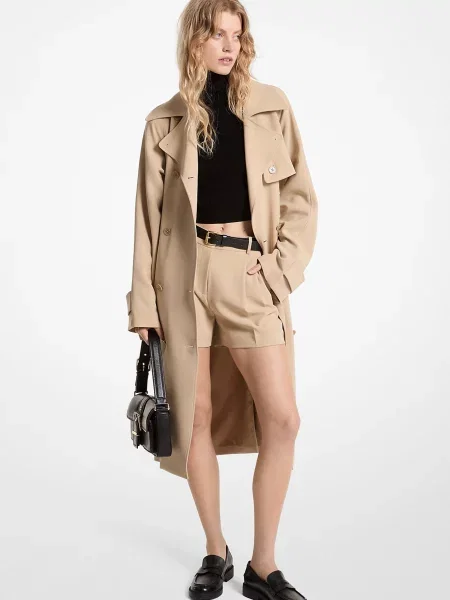 Тренч Michael Kors бежевий