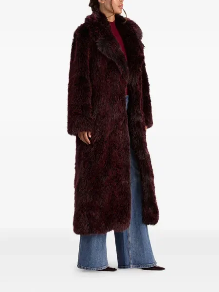 Futro Alice + Olivia czerwone