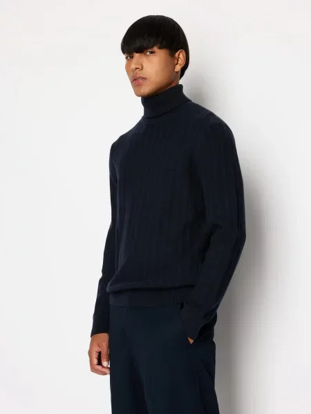 Armani Exchange Джемпер синій