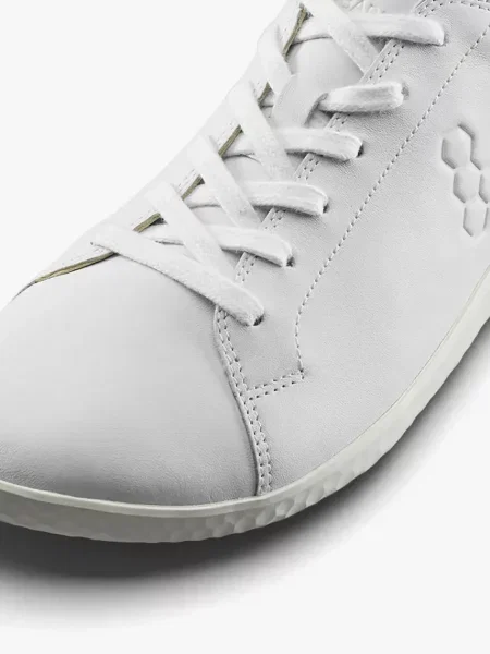 Кожаные кроссовки Vivobarefoot белые