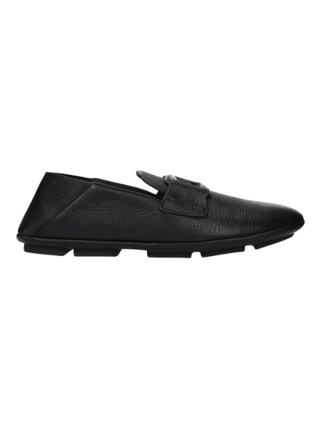 Półbuty Dolce And Gabbana skórzane czarne
