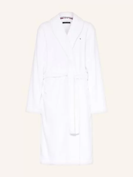 Tommy Hilfiger Szlafrok weiss biały