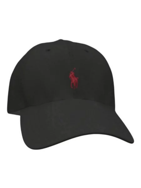 Czapka z daszkiem Ralph Lauren czarna