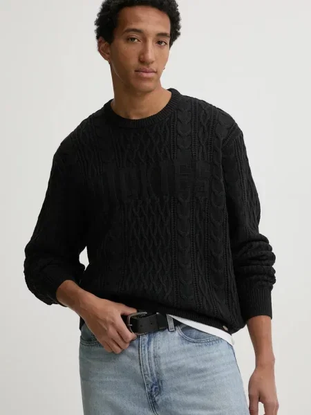 Svetr Dickies SCRIPT CABLE pánský černá