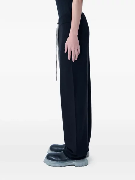 Șnur de strângere pantaloni Rick Owens negru