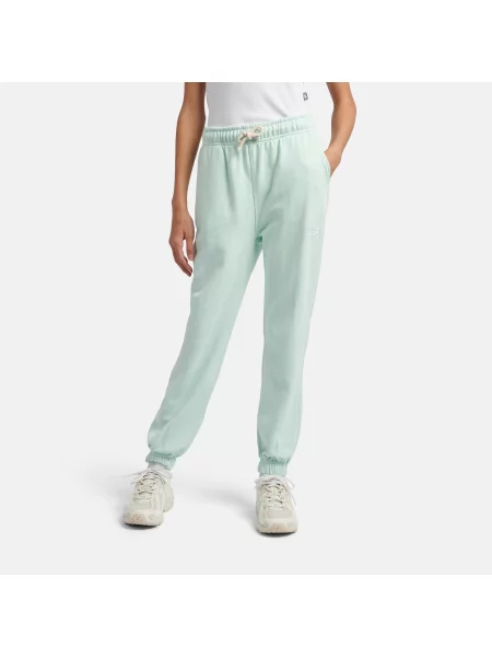 Spodnie dziecięce New Balance – miętowe