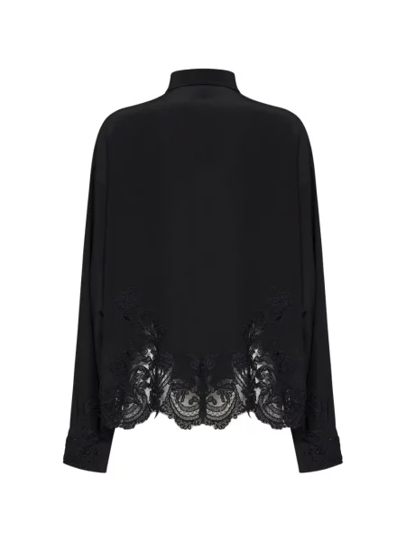 Cămașă Ermanno Scervino din dantelă negru