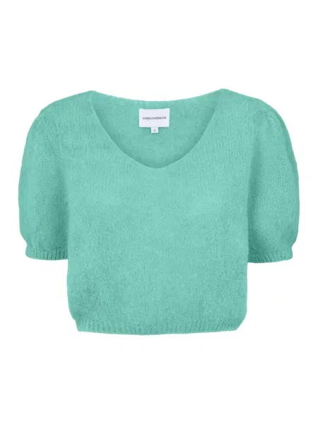 Sweter American Dreams wełniany zielony