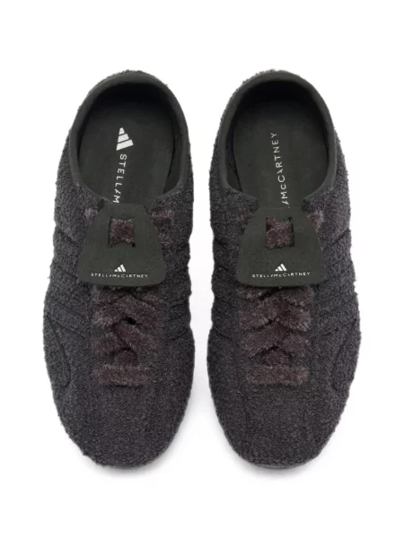 Флийс маратонки Adidas с принт жълто