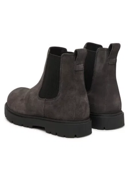 Kotníková obuv s elastickým prvkem Birkenstock šedé