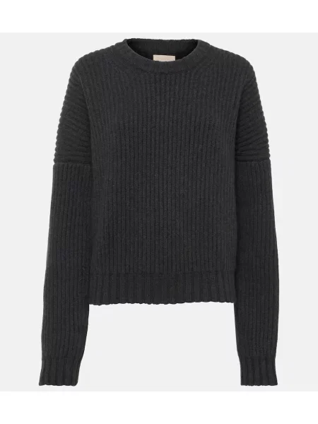 Pulover Khaite din cașmir negru