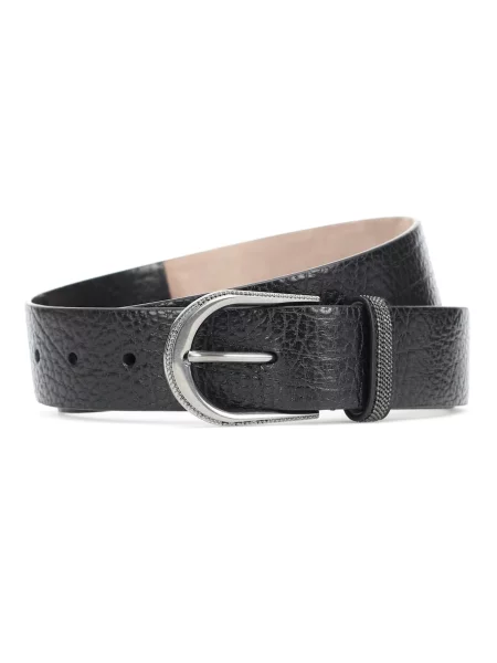 Curea Brunello Cucinelli din piele negru