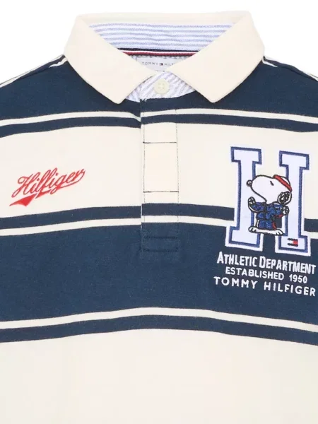Koszulka polo dziecięca Tommy Hilfiger niebieska