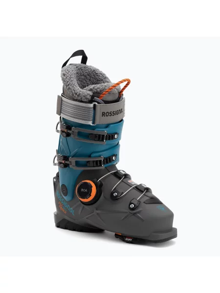 Черевики гірськолижні Rossignol Alltrack HV BOA GW steel grey/petrol blue сірі