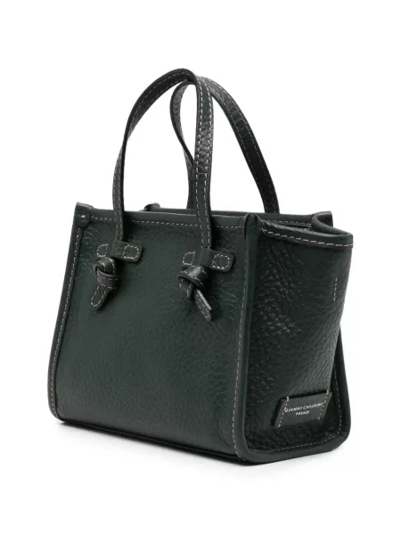 Geantă shopper Gianni Chiarini din piele verde
