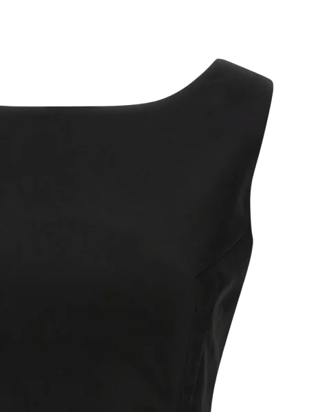 Top Magda Butrym cu model floral negru