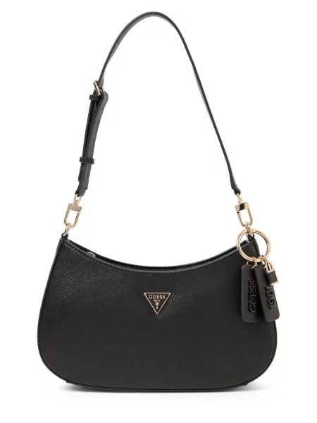 GUESS Torebka Noelle II Kobiety Sztuczna skóra jednolity ONE SIZE czarny
