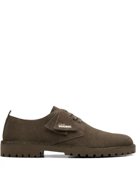 Pantofi derby Clarks Originals maro