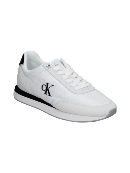 Boty Calvin Klein Jeans RETRO RUNNER LACE UP NY bílé