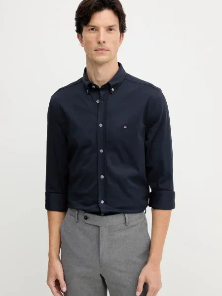 Srajca Tommy Hilfiger mornarsko modra