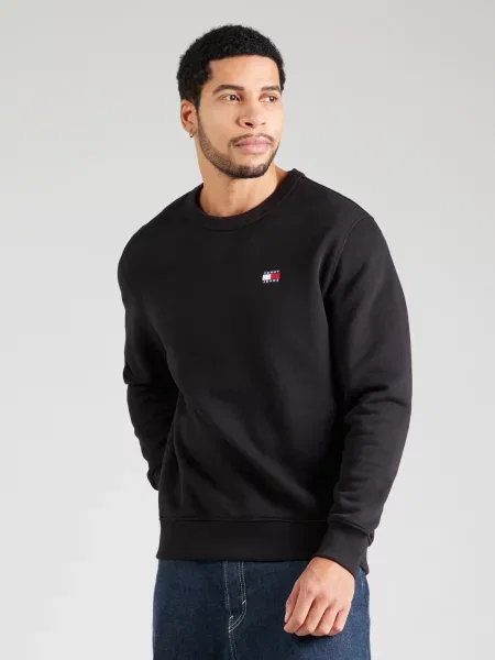 Palton Tommy Jeans negru