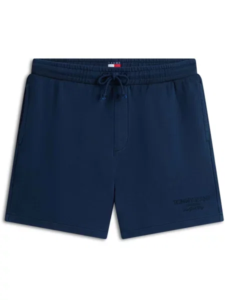 Pantaloni Tommy Jeans albastru