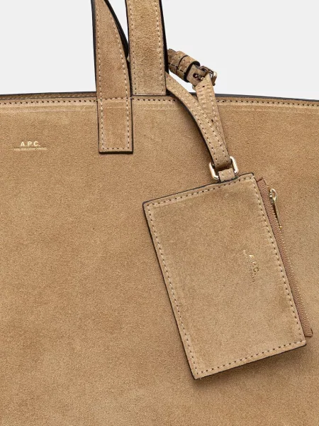 A.P.C. сумочка замшева LE DRUMMER
