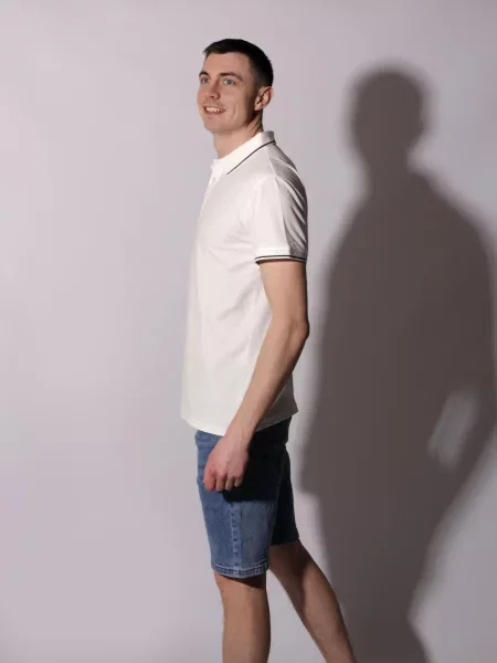 Поло Lumo белое