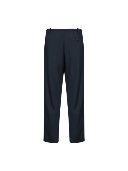Spodnie Dries Van Noten niebieskie
