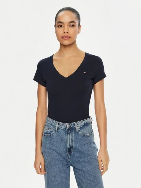 Tommy Jeans t-shirt granatowy