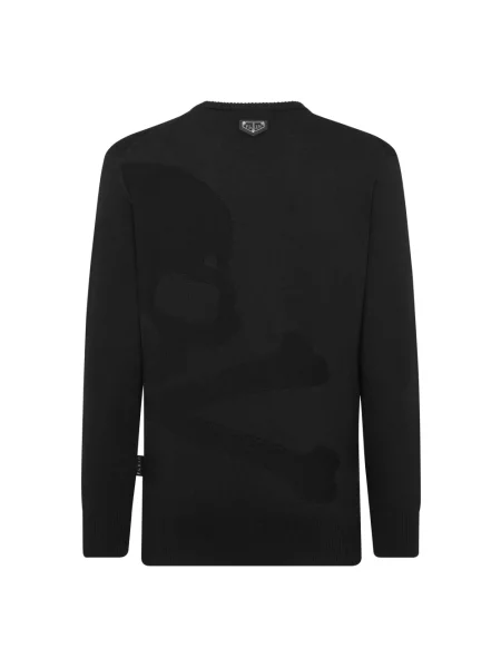 Sweter Philipp Plein czarny