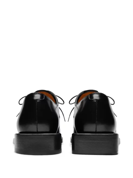 Pantofi derby Jacquemus cu șireturi din dantelă negru