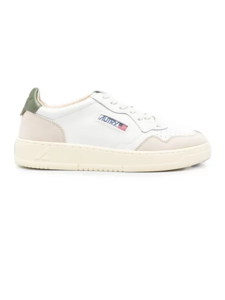 Sneakersy Autry skórzane białe