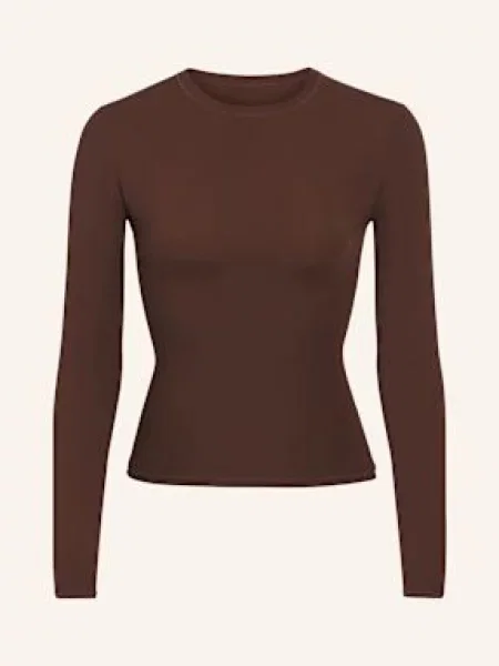 Skims Pohodlné Domácí Tričko Fits Everybody cocoa