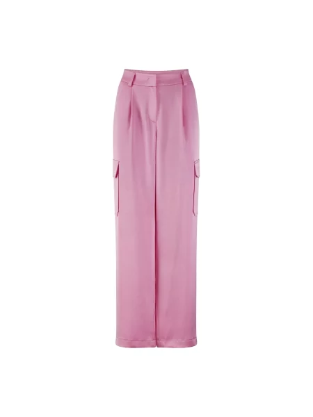 Spodnie cargo Riani różowe