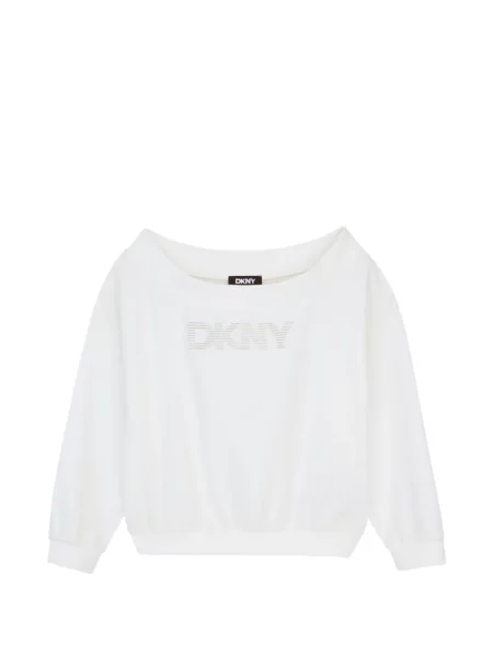 Bluza dziecięca Dkny biała