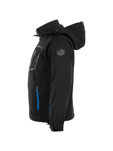 Geacă Peak Mountain softshell negru