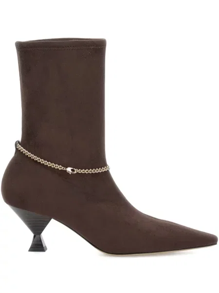 Kotníkové boty Maria Luca hnědé